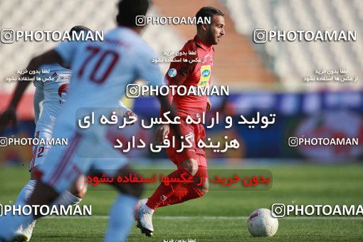 1513980, Tehran, Iran, Iran Football Pro League، Persian Gulf Cup، Week 17، Second Leg، Persepolis 2 v 0 Tractor Sazi on 2020/01/26 at Azadi Stadium