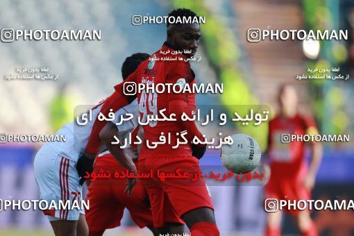 1513978, Tehran, Iran, Iran Football Pro League، Persian Gulf Cup، Week 17، Second Leg، Persepolis 2 v 0 Tractor Sazi on 2020/01/26 at Azadi Stadium