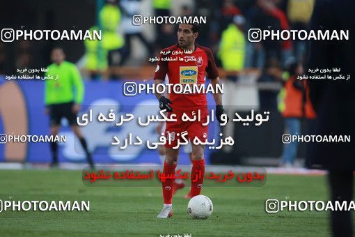 1513984, Tehran, Iran, Iran Football Pro League، Persian Gulf Cup، Week 17، Second Leg، Persepolis 2 v 0 Tractor Sazi on 2020/01/26 at Azadi Stadium