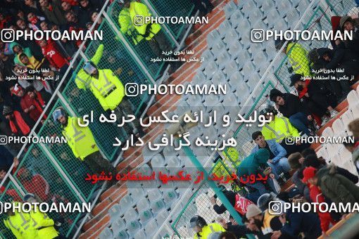 1513930, Tehran, Iran, Iran Football Pro League، Persian Gulf Cup، Week 17، Second Leg، Persepolis 2 v 0 Tractor Sazi on 2020/01/26 at Azadi Stadium