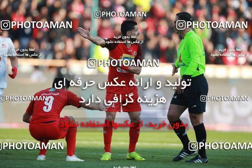 1514005, Tehran, Iran, Iran Football Pro League، Persian Gulf Cup، Week 17، Second Leg، Persepolis 2 v 0 Tractor Sazi on 2020/01/26 at Azadi Stadium