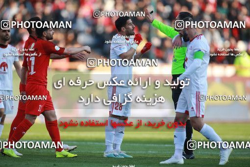 1513952, Iran Football Pro League، Persian Gulf Cup، Week 17، Second Leg، 2020/01/26، Tehran، Azadi Stadium، Persepolis 2 - 0 Tractor Sazi