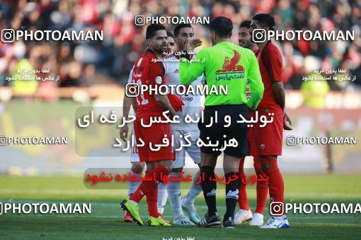 1513953, Tehran, Iran, Iran Football Pro League، Persian Gulf Cup، Week 17، Second Leg، Persepolis 2 v 0 Tractor Sazi on 2020/01/26 at Azadi Stadium