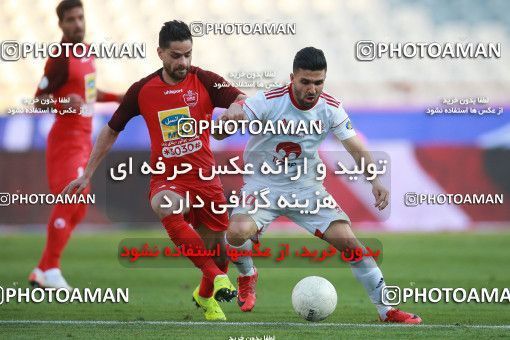 1513903, Tehran, Iran, Iran Football Pro League، Persian Gulf Cup، Week 17، Second Leg، Persepolis 2 v 0 Tractor Sazi on 2020/01/26 at Azadi Stadium