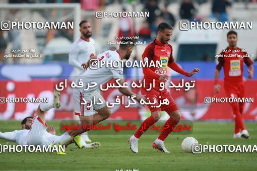 1514010, Tehran, Iran, Iran Football Pro League، Persian Gulf Cup، Week 17، Second Leg، Persepolis 2 v 0 Tractor Sazi on 2020/01/26 at Azadi Stadium