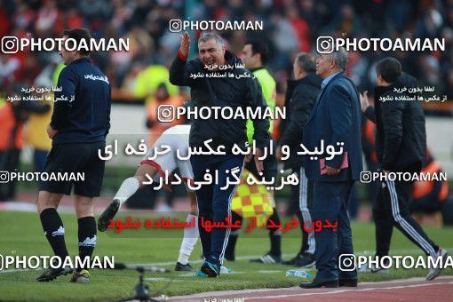1514126, Tehran, Iran, Iran Football Pro League، Persian Gulf Cup، Week 17، Second Leg، Persepolis 2 v 0 Tractor Sazi on 2020/01/26 at Azadi Stadium