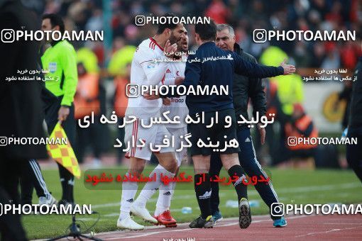 1514107, Tehran, Iran, Iran Football Pro League، Persian Gulf Cup، Week 17، Second Leg، Persepolis 2 v 0 Tractor Sazi on 2020/01/26 at Azadi Stadium