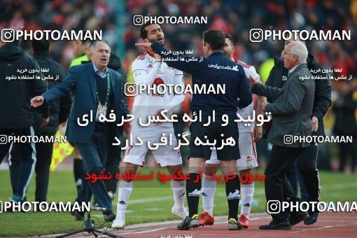1514043, Iran Football Pro League، Persian Gulf Cup، Week 17، Second Leg، 2020/01/26، Tehran، Azadi Stadium، Persepolis 2 - 0 Tractor Sazi