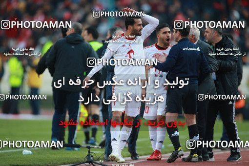 1514063, Tehran, Iran, Iran Football Pro League، Persian Gulf Cup، Week 17، Second Leg، Persepolis 2 v 0 Tractor Sazi on 2020/01/26 at Azadi Stadium