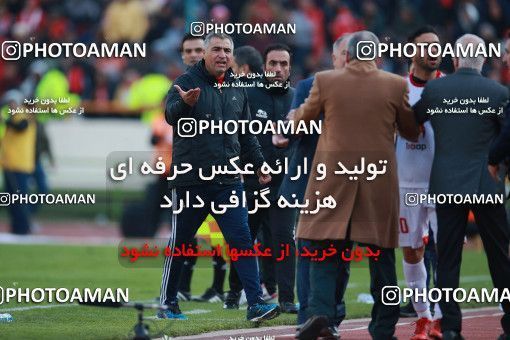 1514090, Tehran, Iran, Iran Football Pro League، Persian Gulf Cup، Week 17، Second Leg، Persepolis 2 v 0 Tractor Sazi on 2020/01/26 at Azadi Stadium