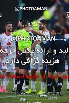 1514106, Tehran, Iran, Iran Football Pro League، Persian Gulf Cup، Week 17، Second Leg، Persepolis 2 v 0 Tractor Sazi on 2020/01/26 at Azadi Stadium