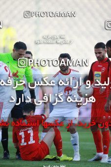 1514133, Tehran, Iran, Iran Football Pro League، Persian Gulf Cup، Week 17، Second Leg، Persepolis 2 v 0 Tractor Sazi on 2020/01/26 at Azadi Stadium