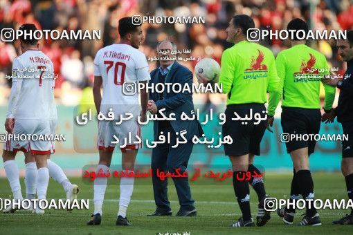 1514053, Tehran, Iran, Iran Football Pro League، Persian Gulf Cup، Week 17، Second Leg، Persepolis 2 v 0 Tractor Sazi on 2020/01/26 at Azadi Stadium