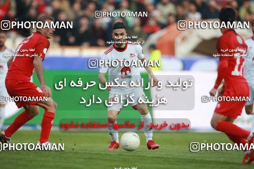 1514187, Tehran, Iran, Iran Football Pro League، Persian Gulf Cup، Week 17، Second Leg، Persepolis 2 v 0 Tractor Sazi on 2020/01/26 at Azadi Stadium