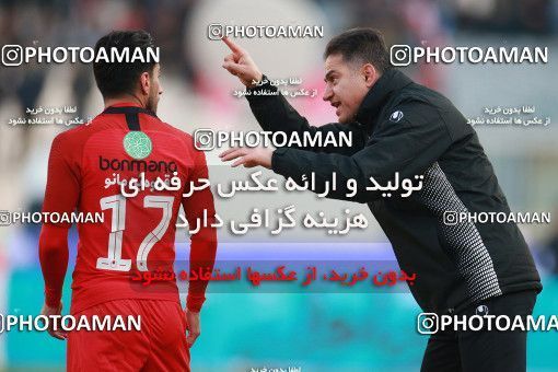 1514210, Tehran, Iran, Iran Football Pro League، Persian Gulf Cup، Week 17، Second Leg، Persepolis 2 v 0 Tractor Sazi on 2020/01/26 at Azadi Stadium