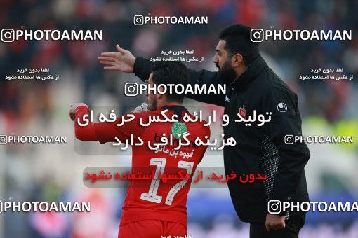 1514236, Tehran, Iran, Iran Football Pro League، Persian Gulf Cup، Week 17، Second Leg، Persepolis 2 v 0 Tractor Sazi on 2020/01/26 at Azadi Stadium