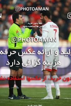 1514364, Tehran, Iran, Iran Football Pro League، Persian Gulf Cup، Week 17، Second Leg، Persepolis 2 v 0 Tractor Sazi on 2020/01/26 at Azadi Stadium