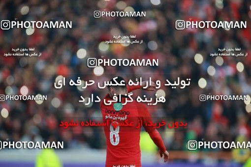 1514196, Tehran, Iran, Iran Football Pro League، Persian Gulf Cup، Week 17، Second Leg، Persepolis 2 v 0 Tractor Sazi on 2020/01/26 at Azadi Stadium