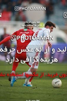 1514230, Tehran, Iran, Iran Football Pro League، Persian Gulf Cup، Week 17، Second Leg، Persepolis 2 v 0 Tractor Sazi on 2020/01/26 at Azadi Stadium