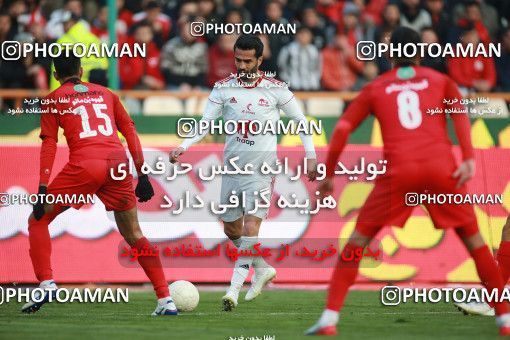 1514258, Tehran, Iran, Iran Football Pro League، Persian Gulf Cup، Week 17، Second Leg، Persepolis 2 v 0 Tractor Sazi on 2020/01/26 at Azadi Stadium