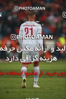 1514233, Tehran, Iran, Iran Football Pro League، Persian Gulf Cup، Week 17، Second Leg، Persepolis 2 v 0 Tractor Sazi on 2020/01/26 at Azadi Stadium