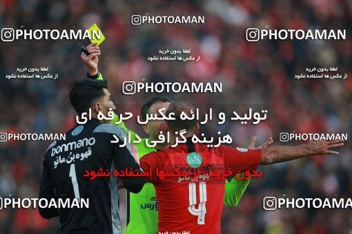 1514319, Tehran, Iran, Iran Football Pro League، Persian Gulf Cup، Week 17، Second Leg، Persepolis 2 v 0 Tractor Sazi on 2020/01/26 at Azadi Stadium