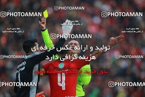 1514256, Tehran, Iran, Iran Football Pro League، Persian Gulf Cup، Week 17، Second Leg، Persepolis 2 v 0 Tractor Sazi on 2020/01/26 at Azadi Stadium