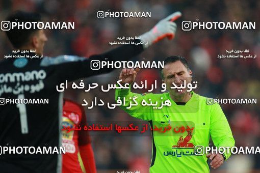 1514527, Tehran, Iran, Iran Football Pro League، Persian Gulf Cup، Week 17، Second Leg، Persepolis 2 v 0 Tractor Sazi on 2020/01/26 at Azadi Stadium