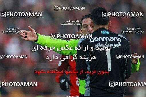 1514514, Tehran, Iran, Iran Football Pro League، Persian Gulf Cup، Week 17، Second Leg، Persepolis 2 v 0 Tractor Sazi on 2020/01/26 at Azadi Stadium