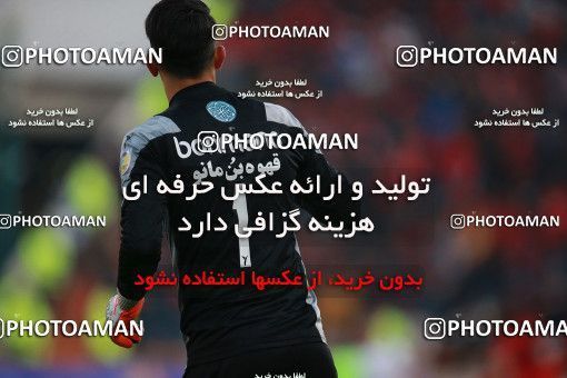 1514437, Tehran, Iran, Iran Football Pro League، Persian Gulf Cup، Week 17، Second Leg، Persepolis 2 v 0 Tractor Sazi on 2020/01/26 at Azadi Stadium