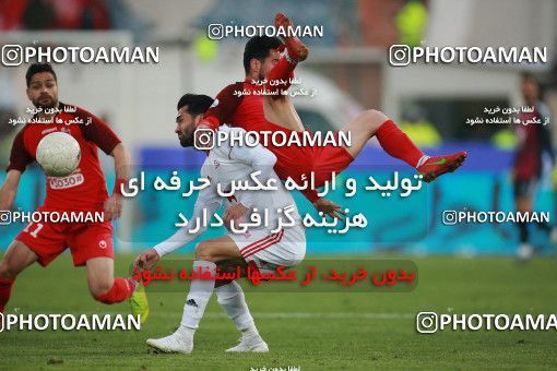 1514454, Iran Football Pro League، Persian Gulf Cup، Week 17، Second Leg، 2020/01/26، Tehran، Azadi Stadium، Persepolis 2 - 0 Tractor Sazi