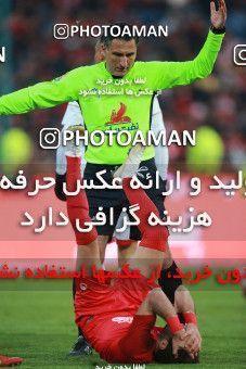 1514491, Tehran, Iran, Iran Football Pro League، Persian Gulf Cup، Week 17، Second Leg، Persepolis 2 v 0 Tractor Sazi on 2020/01/26 at Azadi Stadium