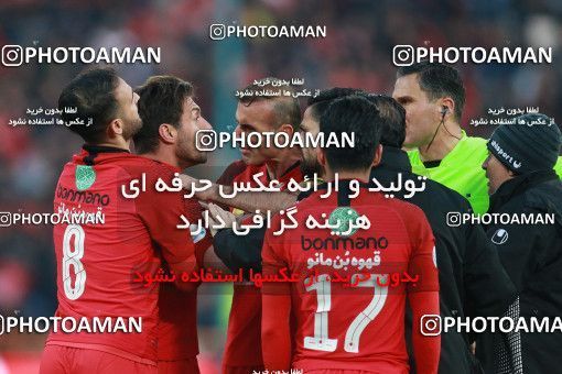 1514500, Tehran, Iran, Iran Football Pro League، Persian Gulf Cup، Week 17، Second Leg، Persepolis 2 v 0 Tractor Sazi on 2020/01/26 at Azadi Stadium