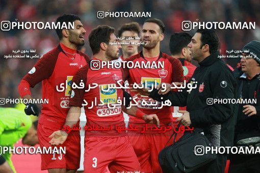 1514540, Iran Football Pro League، Persian Gulf Cup، Week 17، Second Leg، 2020/01/26، Tehran، Azadi Stadium، Persepolis 2 - 0 Tractor Sazi