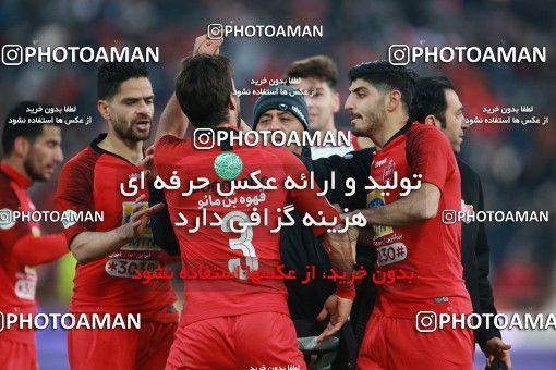 1514573, Tehran, Iran, Iran Football Pro League، Persian Gulf Cup، Week 17، Second Leg، Persepolis 2 v 0 Tractor Sazi on 2020/01/26 at Azadi Stadium