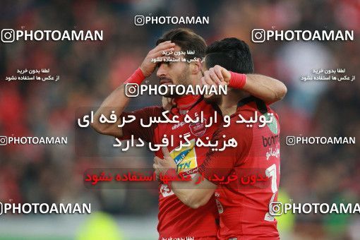 1514459, Tehran, Iran, Iran Football Pro League، Persian Gulf Cup، Week 17، Second Leg، Persepolis 2 v 0 Tractor Sazi on 2020/01/26 at Azadi Stadium