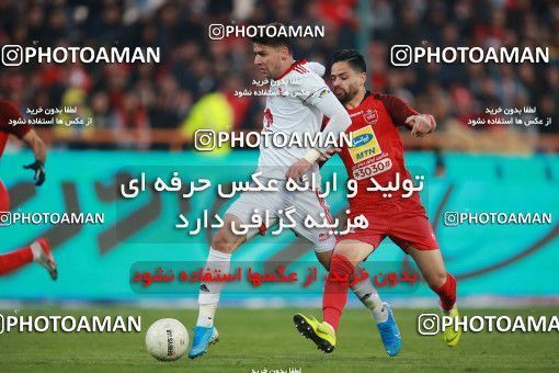 1514400, Tehran, Iran, Iran Football Pro League، Persian Gulf Cup، Week 17، Second Leg، Persepolis 2 v 0 Tractor Sazi on 2020/01/26 at Azadi Stadium