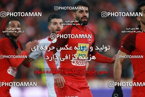 1514467, Tehran, Iran, Iran Football Pro League، Persian Gulf Cup، Week 17، Second Leg، Persepolis 2 v 0 Tractor Sazi on 2020/01/26 at Azadi Stadium