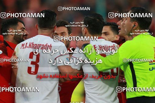 1514443, Tehran, Iran, Iran Football Pro League، Persian Gulf Cup، Week 17، Second Leg، Persepolis 2 v 0 Tractor Sazi on 2020/01/26 at Azadi Stadium
