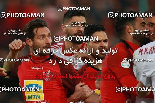 1514555, Tehran, Iran, Iran Football Pro League، Persian Gulf Cup، Week 17، Second Leg، Persepolis 2 v 0 Tractor Sazi on 2020/01/26 at Azadi Stadium