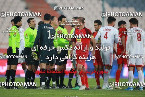 1514449, Tehran, Iran, Iran Football Pro League، Persian Gulf Cup، Week 17، Second Leg، Persepolis 2 v 0 Tractor Sazi on 2020/01/26 at Azadi Stadium