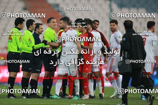 1514408, Tehran, Iran, Iran Football Pro League، Persian Gulf Cup، Week 17، Second Leg، Persepolis 2 v 0 Tractor Sazi on 2020/01/26 at Azadi Stadium