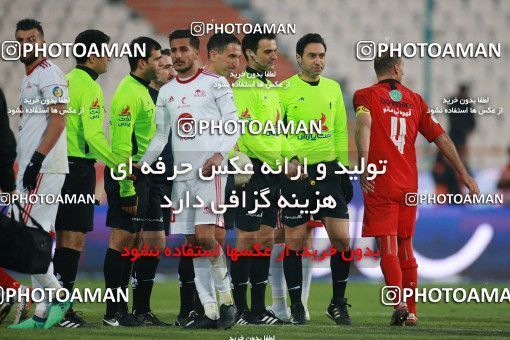 1514476, Tehran, Iran, Iran Football Pro League، Persian Gulf Cup، Week 17، Second Leg، Persepolis 2 v 0 Tractor Sazi on 2020/01/26 at Azadi Stadium