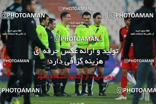 1514482, Tehran, Iran, Iran Football Pro League، Persian Gulf Cup، Week 17، Second Leg، Persepolis 2 v 0 Tractor Sazi on 2020/01/26 at Azadi Stadium