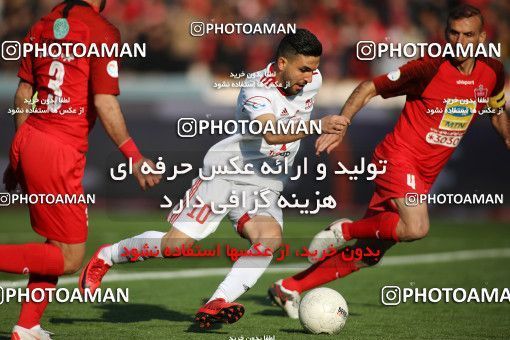 1699058, Tehran, Iran, Iran Football Pro League، Persian Gulf Cup، Week 17، Second Leg، Persepolis 2 v 0 Tractor Sazi on 2020/01/26 at Azadi Stadium
