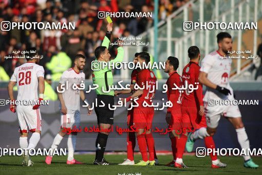 1699029, Tehran, Iran, Iran Football Pro League، Persian Gulf Cup، Week 17، Second Leg، Persepolis 2 v 0 Tractor Sazi on 2020/01/26 at Azadi Stadium