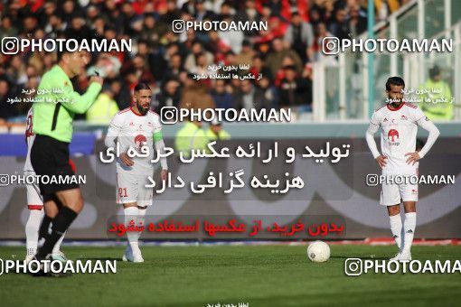 1698960, Tehran, Iran, Iran Football Pro League، Persian Gulf Cup، Week 17، Second Leg، Persepolis 2 v 0 Tractor Sazi on 2020/01/26 at Azadi Stadium