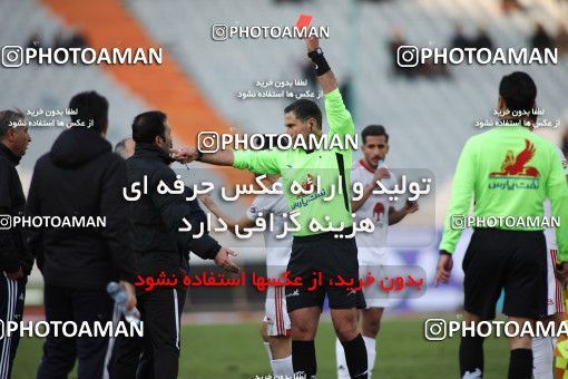 1698995, Tehran, Iran, Iran Football Pro League، Persian Gulf Cup، Week 17، Second Leg، Persepolis 2 v 0 Tractor Sazi on 2020/01/26 at Azadi Stadium