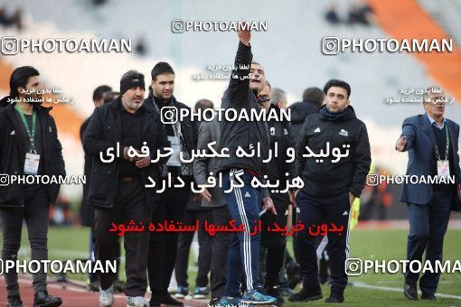 1698970, Tehran, Iran, Iran Football Pro League، Persian Gulf Cup، Week 17، Second Leg، Persepolis 2 v 0 Tractor Sazi on 2020/01/26 at Azadi Stadium