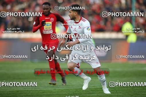 1698991, Tehran, Iran, Iran Football Pro League، Persian Gulf Cup، Week 17، Second Leg، Persepolis 2 v 0 Tractor Sazi on 2020/01/26 at Azadi Stadium